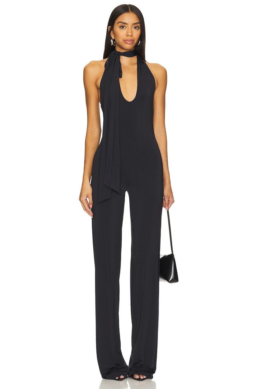 OW Collection Adeline Jumpsuit - XS - Black